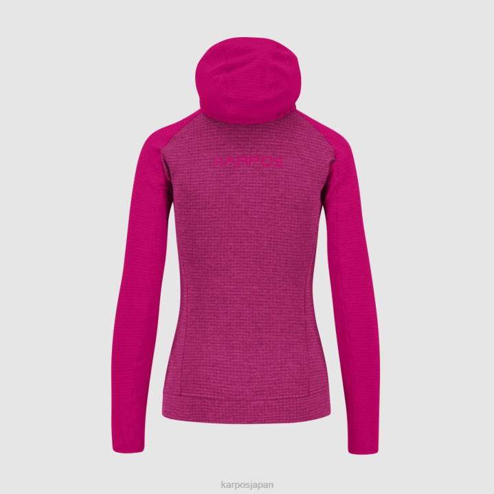 フリース| サクランボジュビリー/ほのめかし Karpos 女性 アンブリッツォーラ W フルジップ パーカー F4DL1166