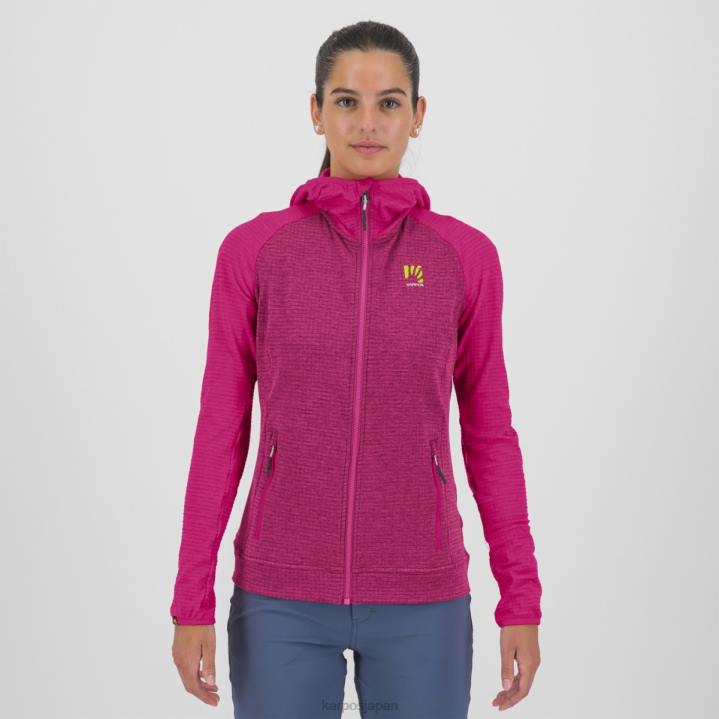 フリース| サクランボジュビリー/ほのめかし Karpos 女性 アンブリッツォーラ W フルジップ パーカー F4DL1166