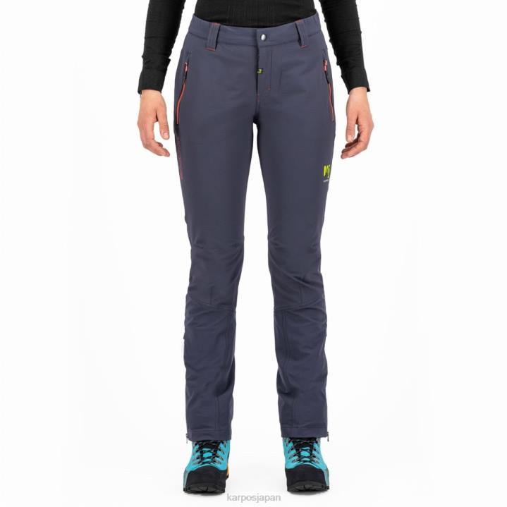 パンツ| 墨汁/ポインセチア Karpos 女性 サンマルティーノ W パンツ F4DL1421