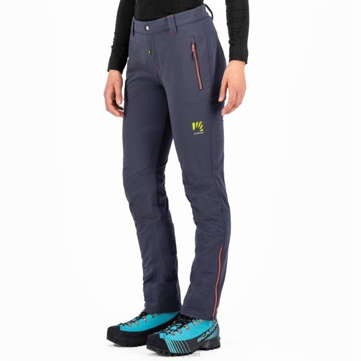 パンツ| 墨汁/ポインセチア Karpos 女性 サンマルティーノ W パンツ F4DL1421