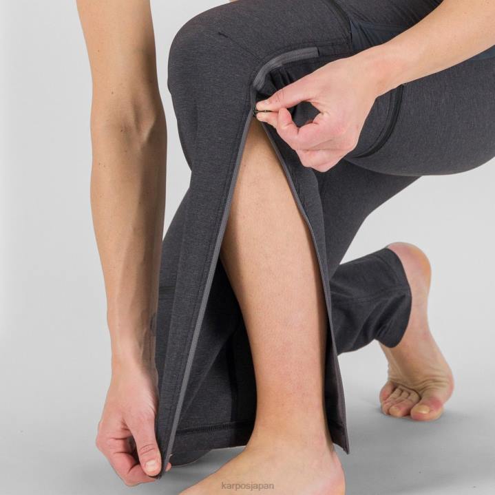 パンツ| ブラック/ダークグレー Karpos 女性 サンタクローチェ W ジップオフ パンツ F4DL1429