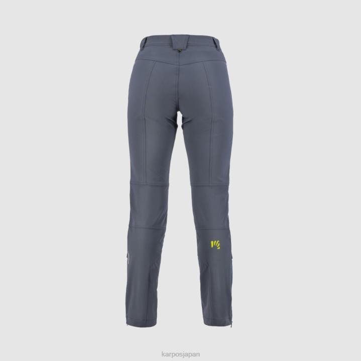 パンツ| 黒ダークグレー Karpos 女性 セベデール エボ W パンツ F4DL1436