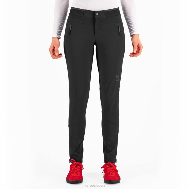パンツ| 黒ダークグレー Karpos 女性 ピテナ W パンツ F4DL1446