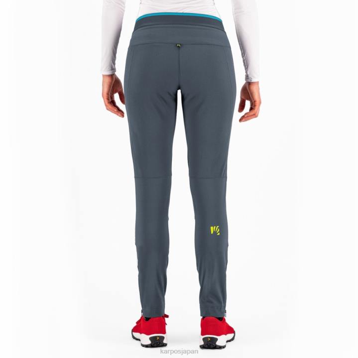 パンツ| ダークスレート/青い環礁 Karpos 女性 ピテナ W パンツ F4DL1447