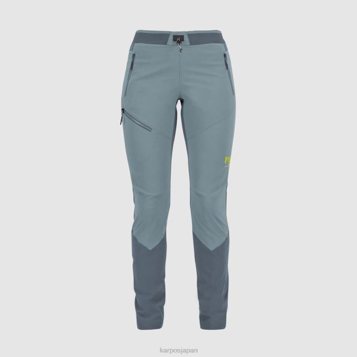 パンツ| スプリングレイク/ヴィンテージインディゴ Karpos 女性 ロック エボ W パンツ F4DL1455