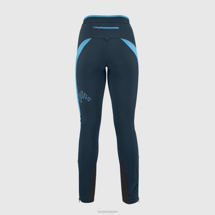 パンツ| 真夜中/青い環礁 Karpos 女性 アラーニャ エヴォ W パンツ F4DL1466