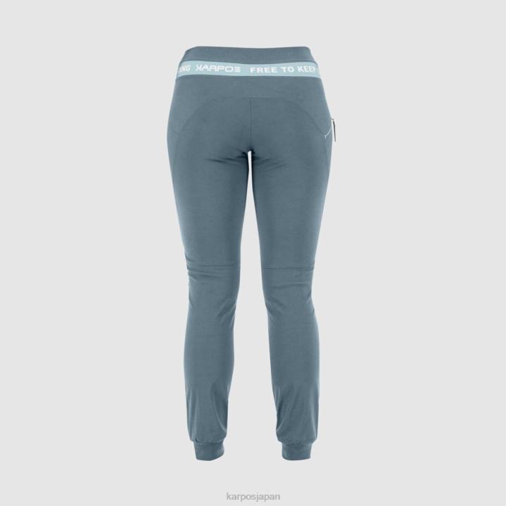 パンツ| スプリングレイク/ヴィンテージインディゴ Karpos 女性 イージーフリズ W パンツ F4DL1505