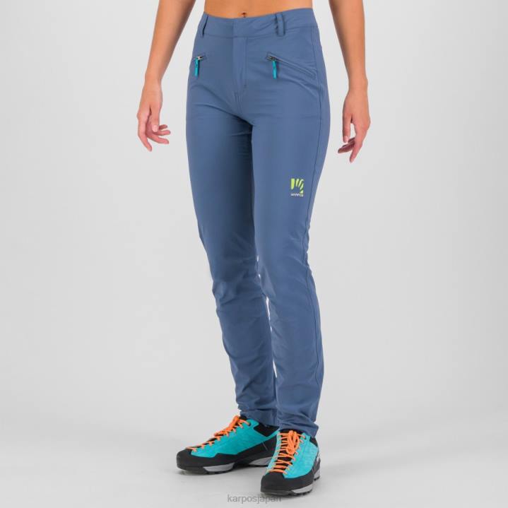 パンツ| ヴィンテージインディゴ/ブラック Karpos 女性 ファンタジア エボ W パンツ F4DL1509