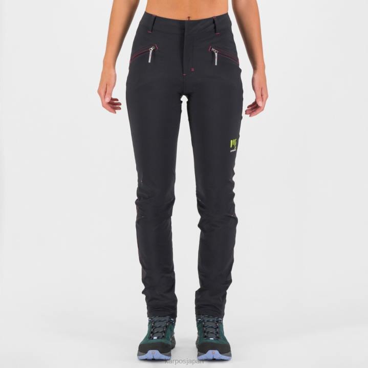パンツ| 黒/ほのめかし Karpos 女性 ファンタジア エボ W パンツ F4DL1511