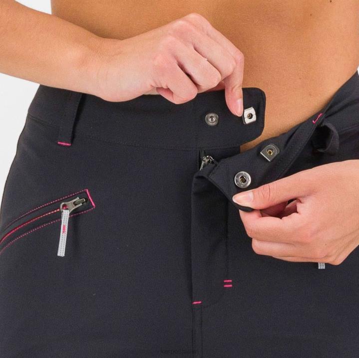 パンツ| 黒/ほのめかし Karpos 女性 ファンタジア エボ W パンツ F4DL1511