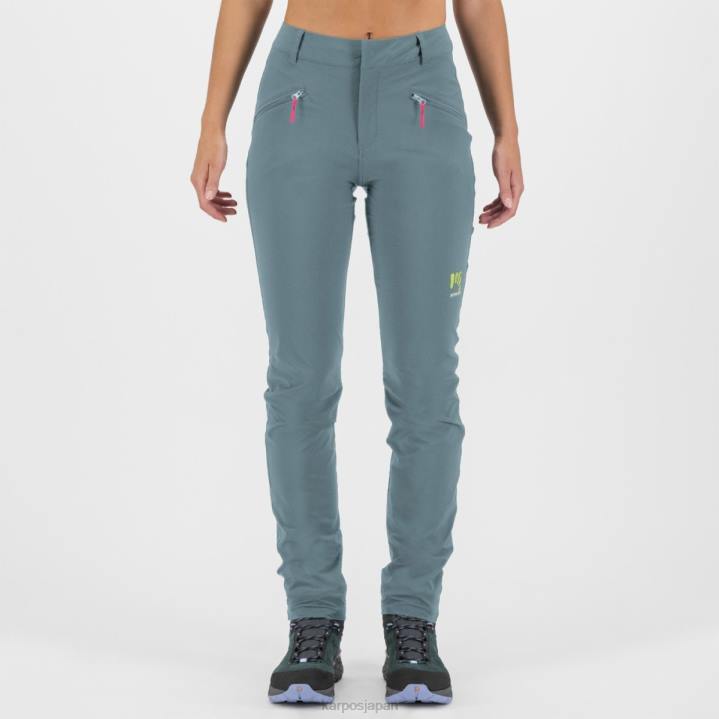 パンツ| スプリングレイク/ヴィンテージインディゴ Karpos 女性 ファンタジア エボ W パンツ F4DL1512