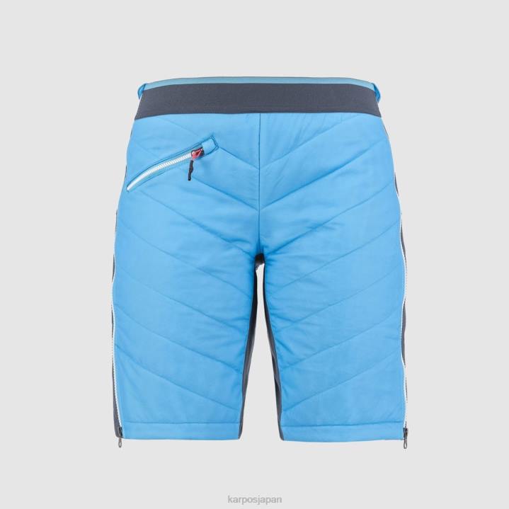 短い| 青い環礁/ダークスレート Karpos 女性 アラーニャ プラス W バミューダ F4DL1544