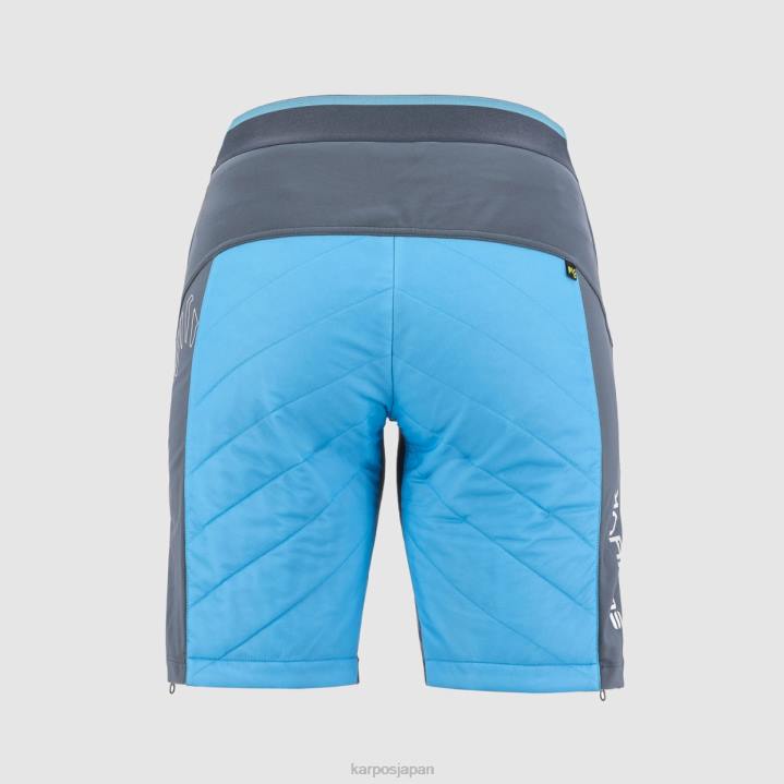 短い| 青い環礁/ダークスレート Karpos 女性 アラーニャ プラス W バミューダ F4DL1544