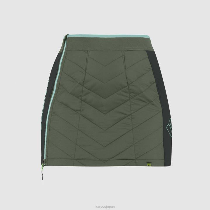 短い| タイム/ブラックサンド Karpos 女性 アラーニャ プラス エヴォ W スカート F4DL1545