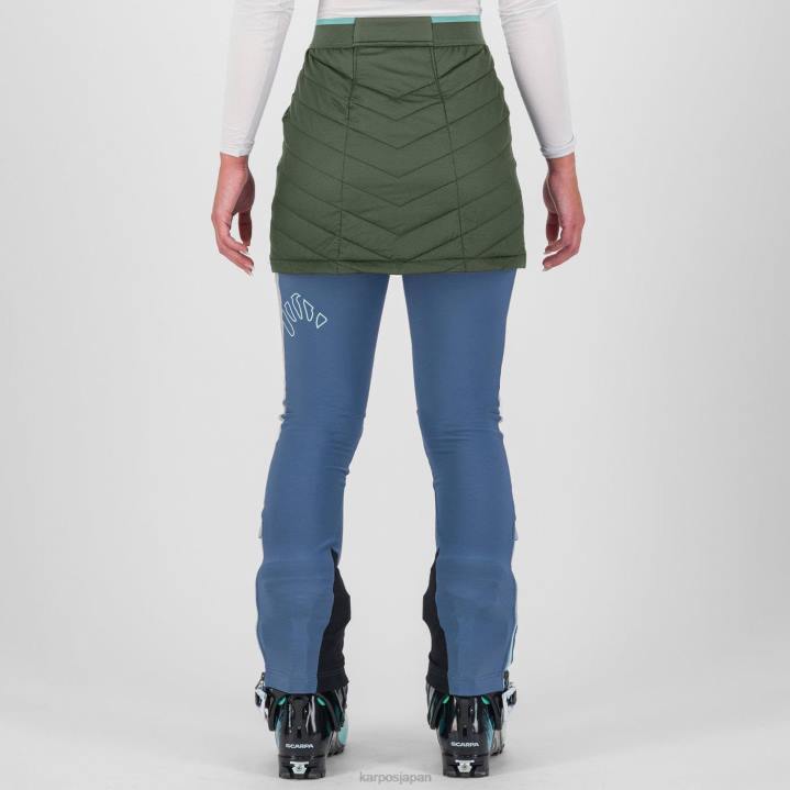 短い| タイム/ブラックサンド Karpos 女性 アラーニャ プラス エヴォ W スカート F4DL1545