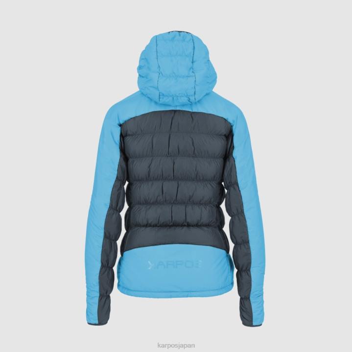 ジャケット| ダークスレート/青い環礁 Karpos 女性 ラステイ アクティブプラス Wジャケット F4DL988