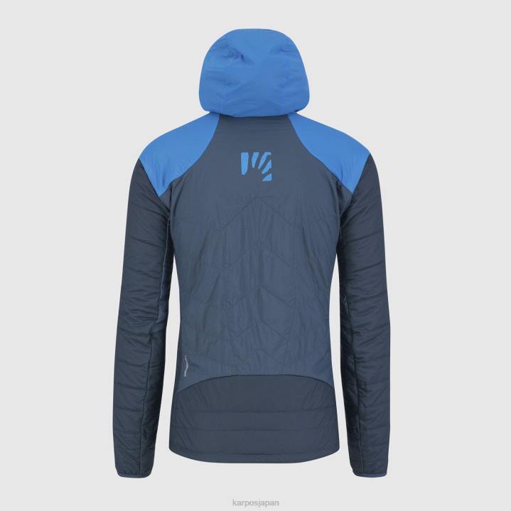 ジャケット| ミッドナイト/ディーバブルー Karpos 男性 リスカム evo ジャケット F4DL35