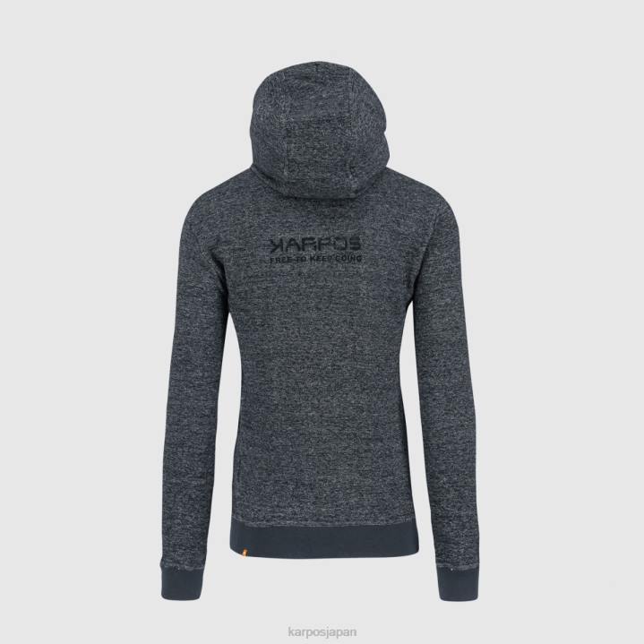 フリース| オンブルブルーメランジ Karpos 男性 totoga 麻フルジップパーカー F4DL175