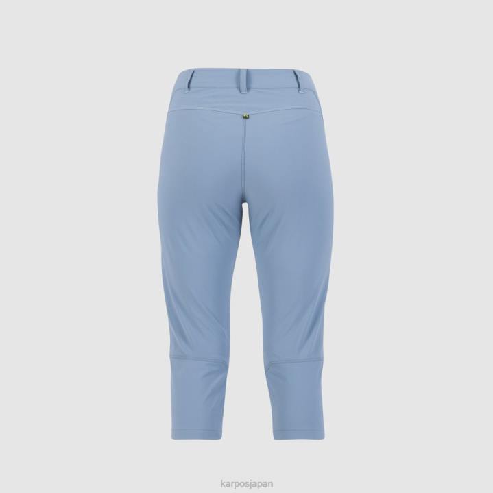 パンツ| スプリングレイク/アクアマリン Karpos 女性 ファンタジア エボ w 3/4 パンツ F4DL1502