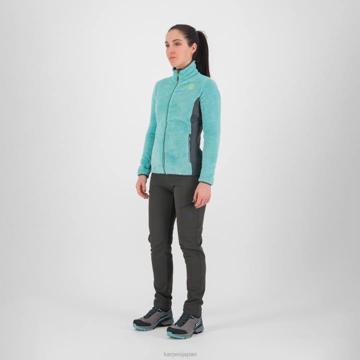 フリース| アクアスカイ Karpos 女性 頂点 w フリース F4DL1133