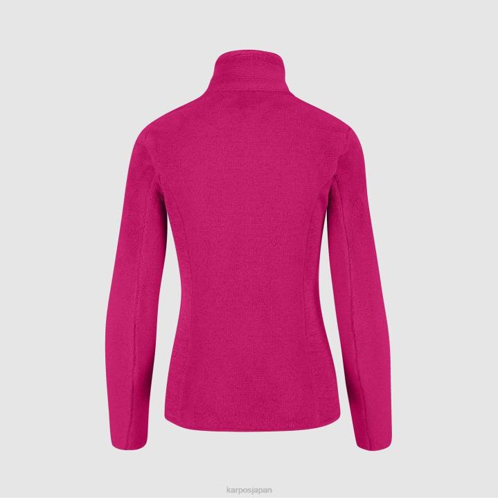 フリース| ピンク Karpos 女性 頂点 w フリース F4DL1136