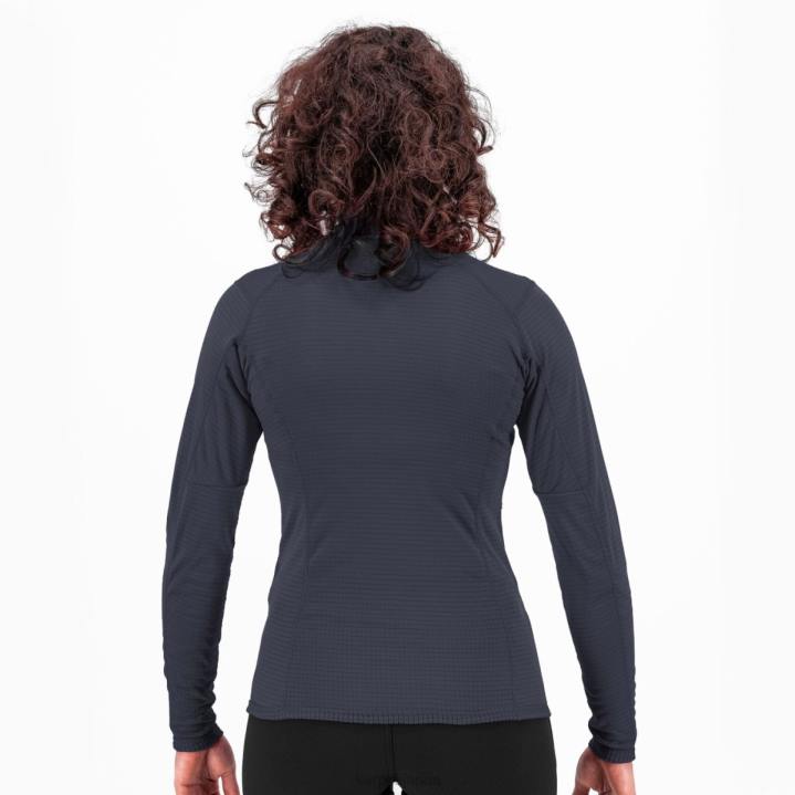 フリース| 墨汁 Karpos 女性 クローダ ライト w ハーフジップ F4DL1217