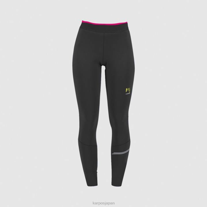 パンツ| 黒/ほのめかし Karpos 女性 ラバレドwタイト F4DL1523