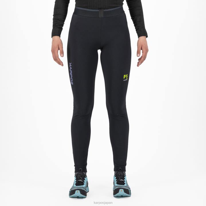 パンツ| 黒/墨汁 Karpos 女性 フェデラwタイト F4DL1540