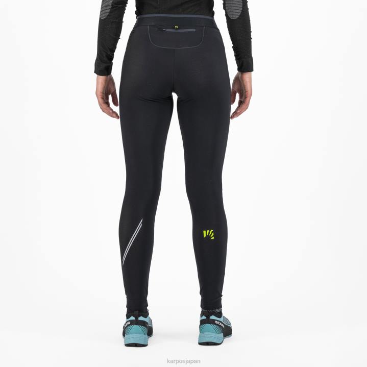 パンツ| 黒/墨汁 Karpos 女性 フェデラwタイト F4DL1540