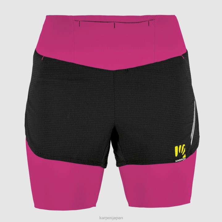 短い| キャバレー/ブラック Karpos 女性 センギアwショート F4DL1553