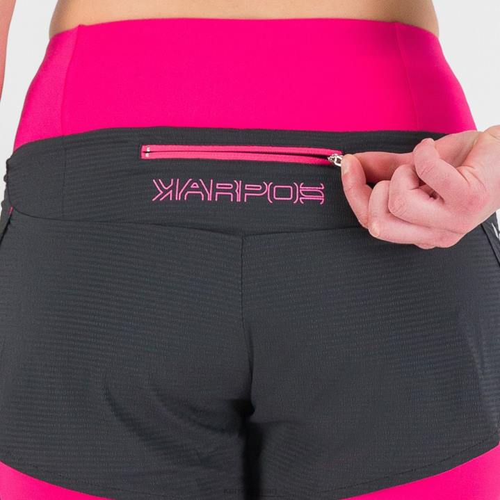 短い| キャバレー/ブラック Karpos 女性 センギアwショート F4DL1553