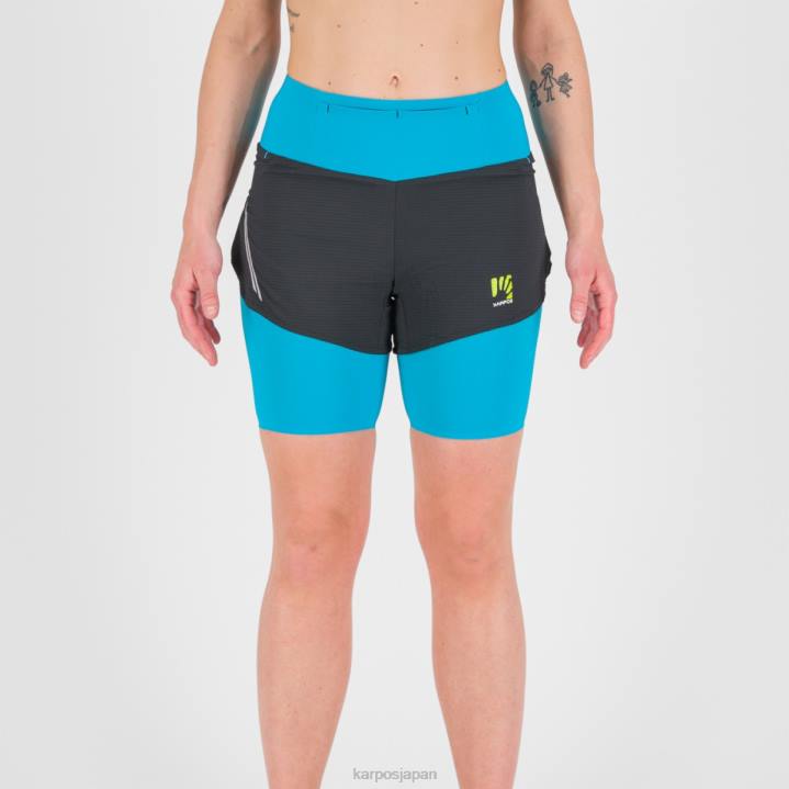 短い| ブルーバード/ブラック Karpos 女性 センギアwショート F4DL1554