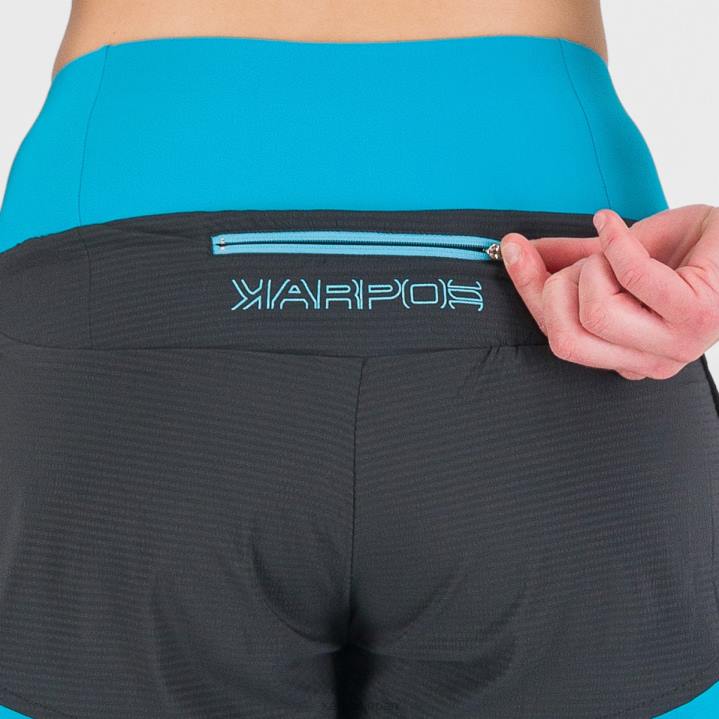 短い| ブルーバード/ブラック Karpos 女性 センギアwショート F4DL1554