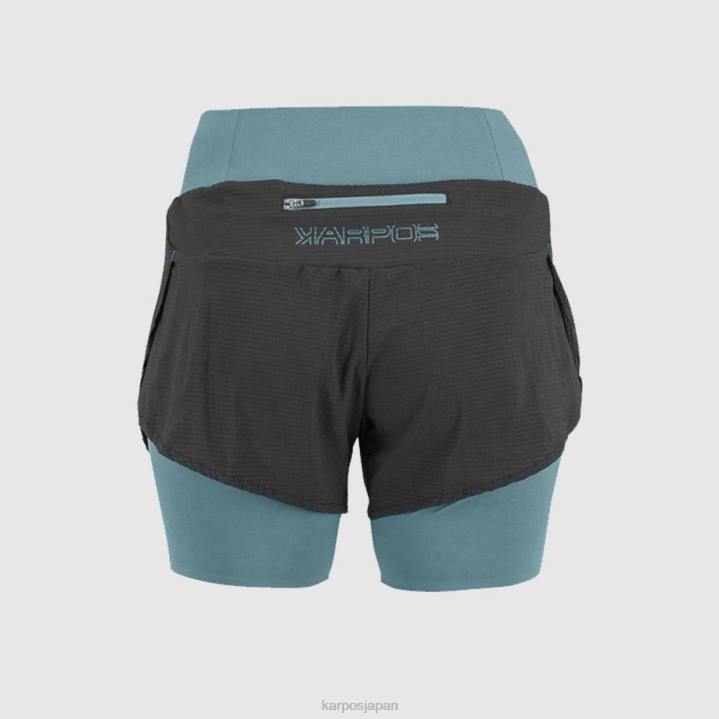短い| スプリングレイク/ブラック Karpos 女性 センギアwショート F4DL1555