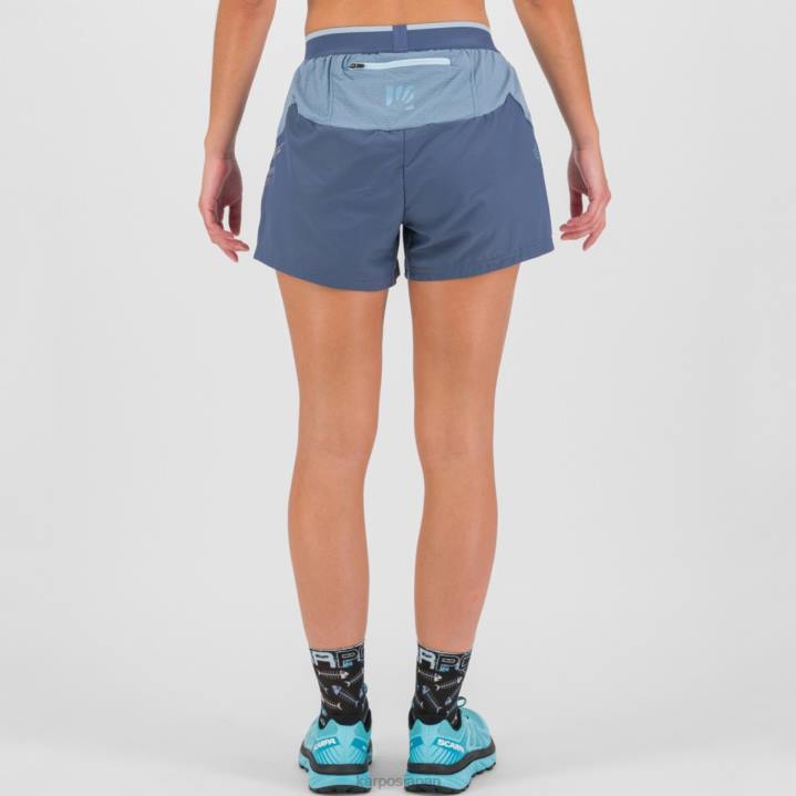 短い| ヴィンテージインディゴ/スプリングレイク Karpos 女性 速いエボw短い F4DL1598