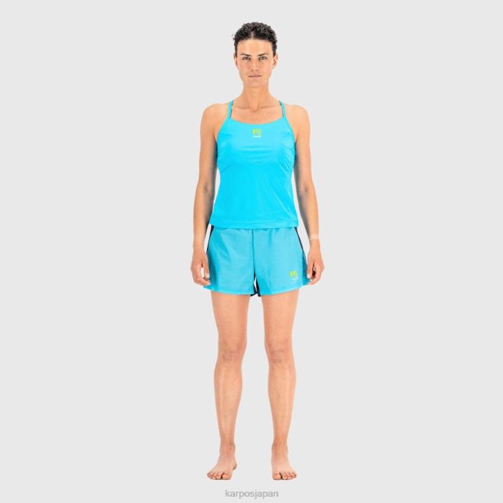 短い| ブルーアトール/スカイキャプテン Karpos 女性 速いエボw短い F4DL1599