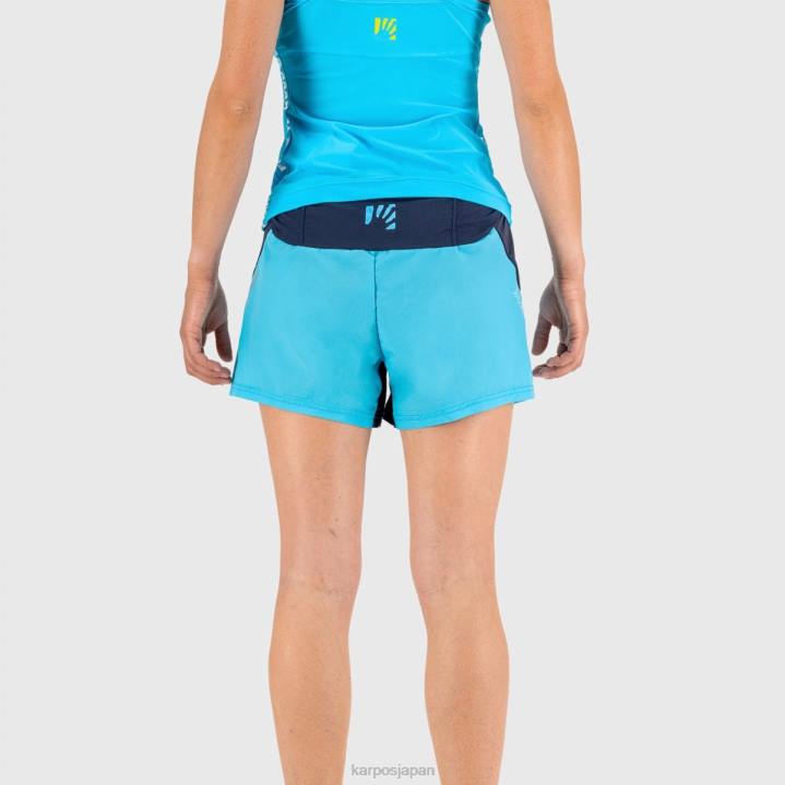 短い| ブルーアトール/スカイキャプテン Karpos 女性 速いエボw短い F4DL1599