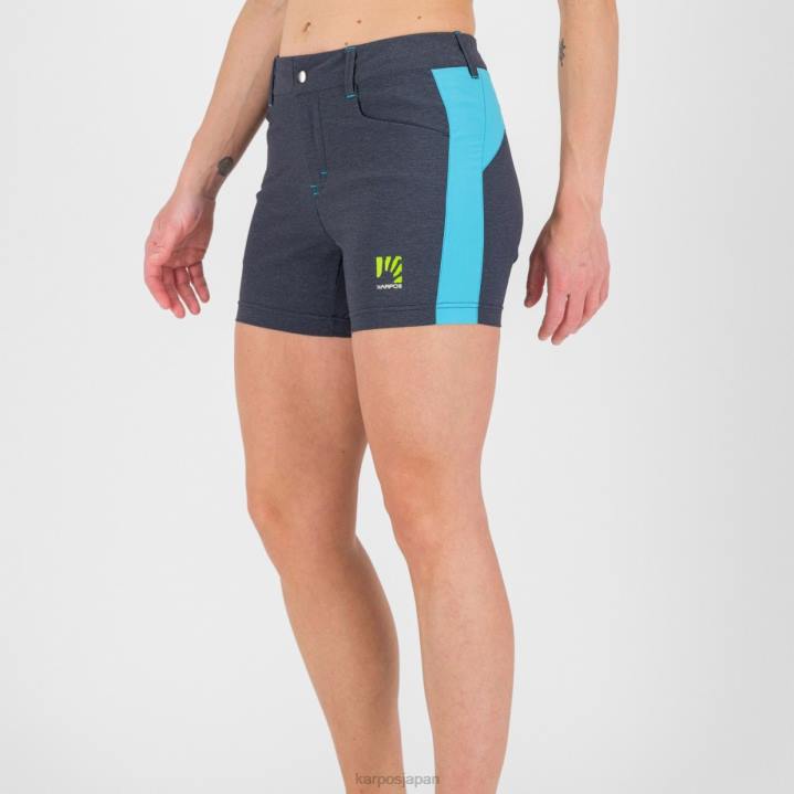 短い| スカイキャプテン/ブルーアトール Karpos 女性 サンタクローチェwショート F4DL1602