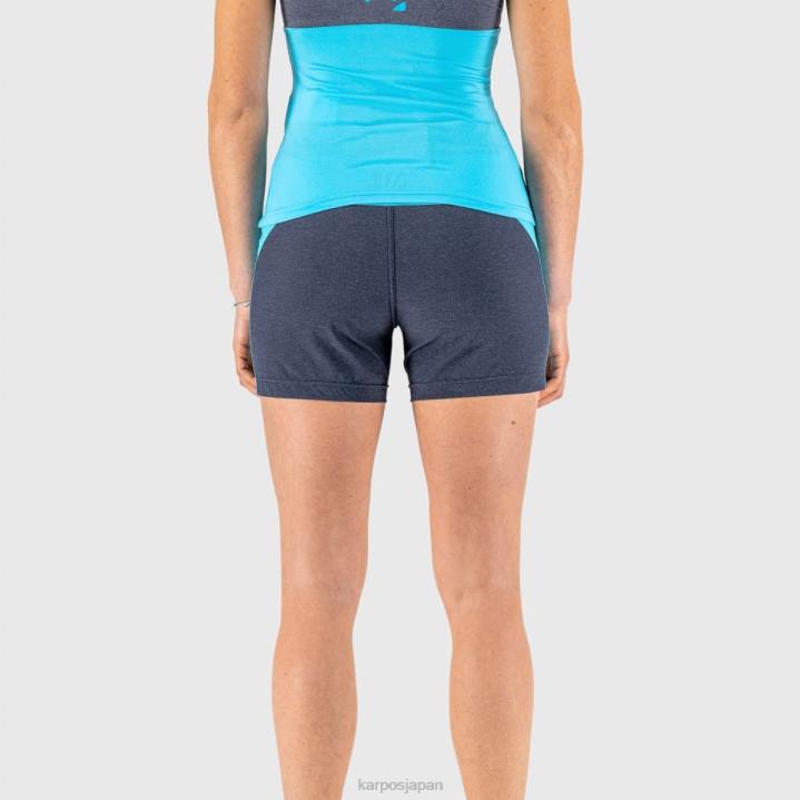 短い| ブラック/キャバレー Karpos 女性 サンタクローチェwショート F4DL1603