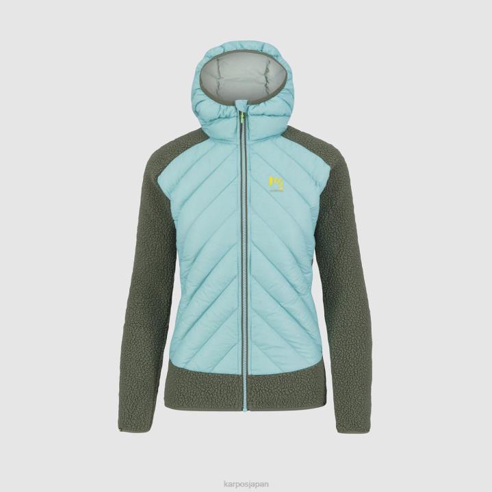 ジャケット| タイム/アクアスカイ Karpos 女性 マルマロール w テックジャケット F4DL994