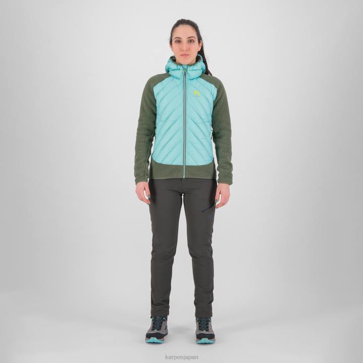 ジャケット| タイム/アクアスカイ Karpos 女性 マルマロール w テックジャケット F4DL994
