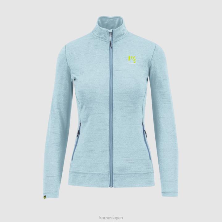 フリース| アクアマリン Karpos 女性 ポメデス w Tシャツ ls F4DL1192