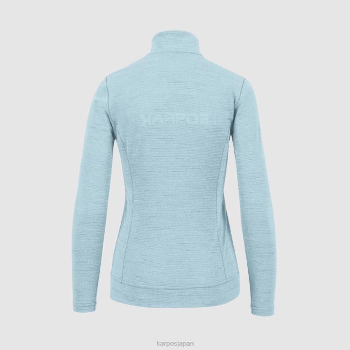 フリース| アクアマリン Karpos 女性 ポメデス w Tシャツ ls F4DL1192