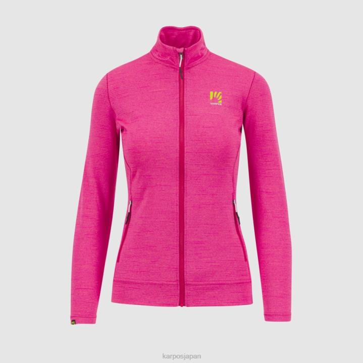 フリース| ほのめかし Karpos 女性 ポメデス w Tシャツ ls F4DL1193