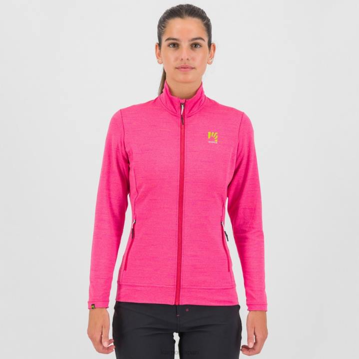 フリース| ほのめかし Karpos 女性 ポメデス w Tシャツ ls F4DL1193