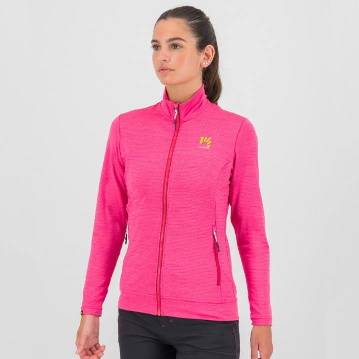 フリース| ほのめかし Karpos 女性 ポメデス w Tシャツ ls F4DL1193