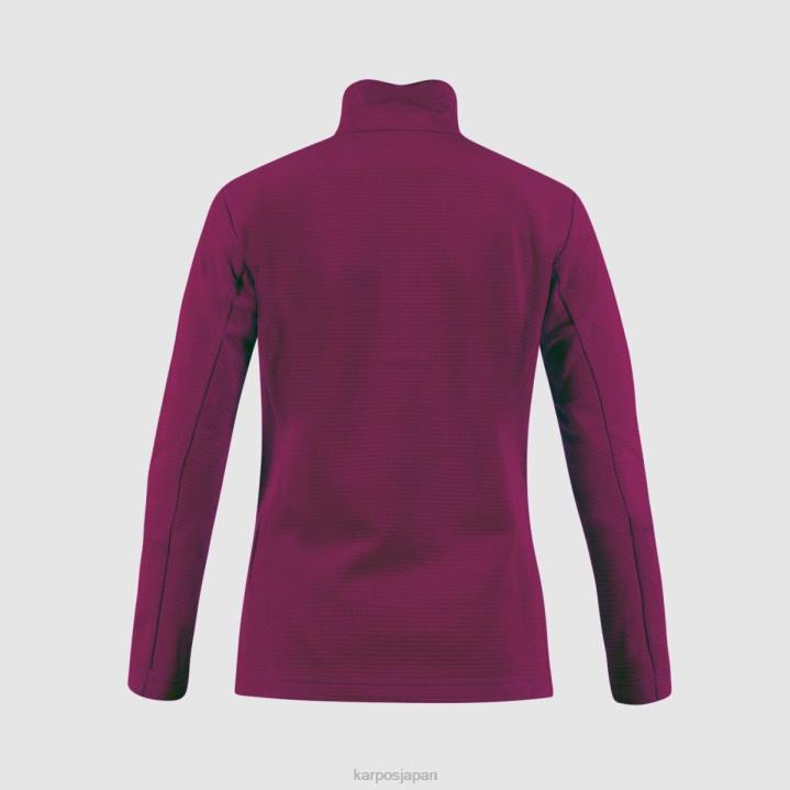 フリース| ラズベリーR. Karpos 男性 ピッツォッコ キッド ハーフジップ フリース F4DL271