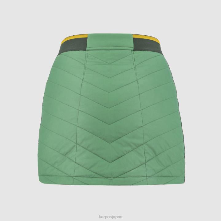 短い| フロスティS/ジャングルグリーン Karpos 女性 アラーニャ プラス エヴォ W スカート F4DL1546