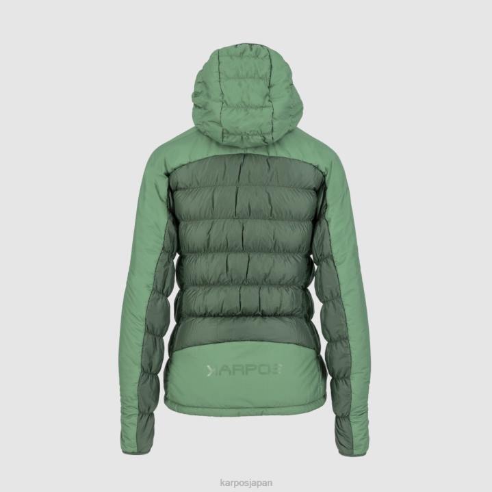 ジャケット| ジャングルグリーン/フロスティS. Karpos 女性 ラステイ アクティブプラス Wジャケット F4DL986
