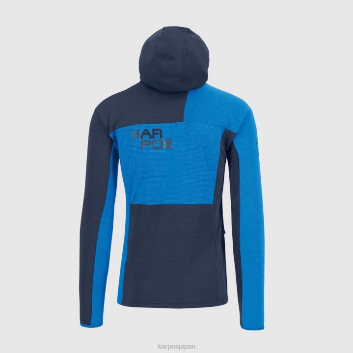 フリース| インディゴ b./宇宙 Karpos 男性 ヌヴォラウフリース F4DL234